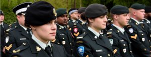 Image of female military members