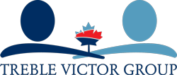 A logo of Treble Victor